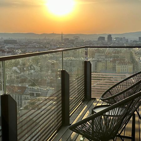 Panorama Sky Apartment I Rooftop Pool I Metro Station Vienna Exterior photo